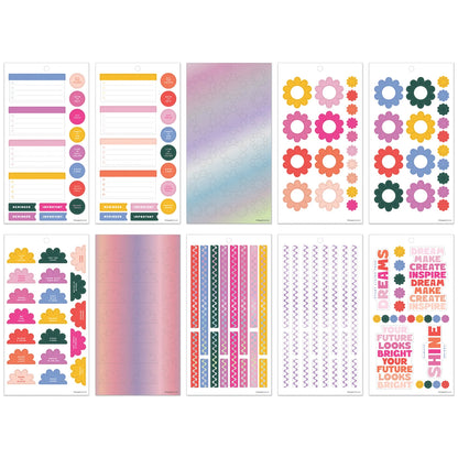Happy Planner - Sticker Book - Color Vibe