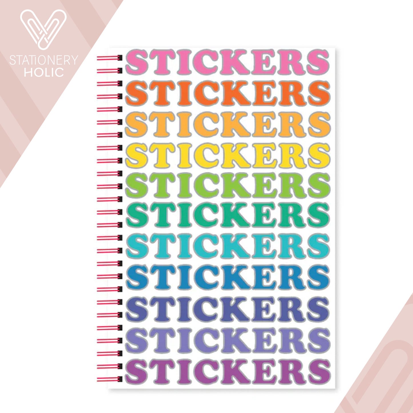 Pipsticks - Cuaderno Reusable para Colección de Stickers