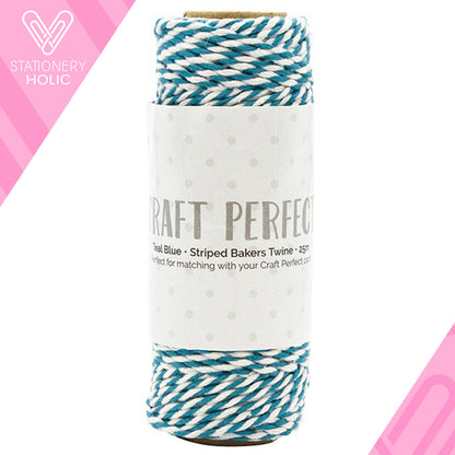Craft Perfect - Twine - Teal Blue