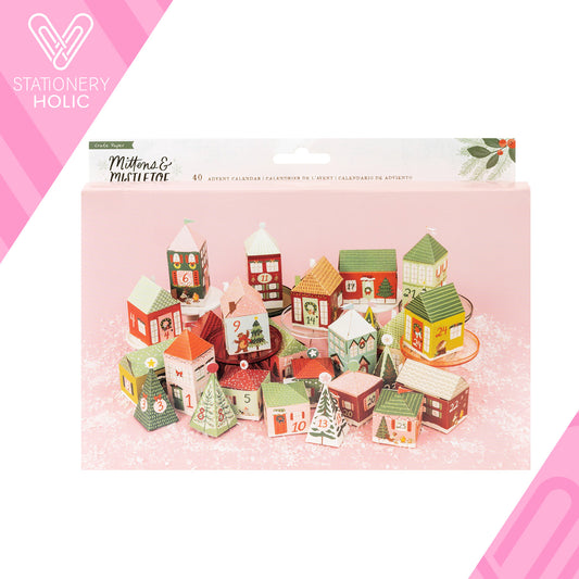 Crate Paper - Calendario de Adviento - Mittens & Mistletoe