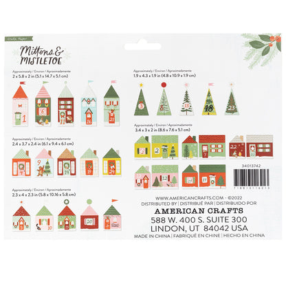 Crate Paper - Calendario de Adviento - Mittens & Mistletoe