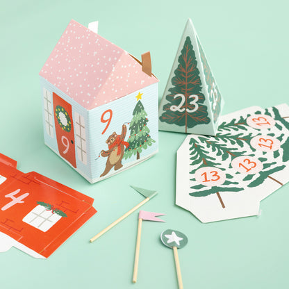 Crate Paper - Calendario de Adviento - Mittens & Mistletoe