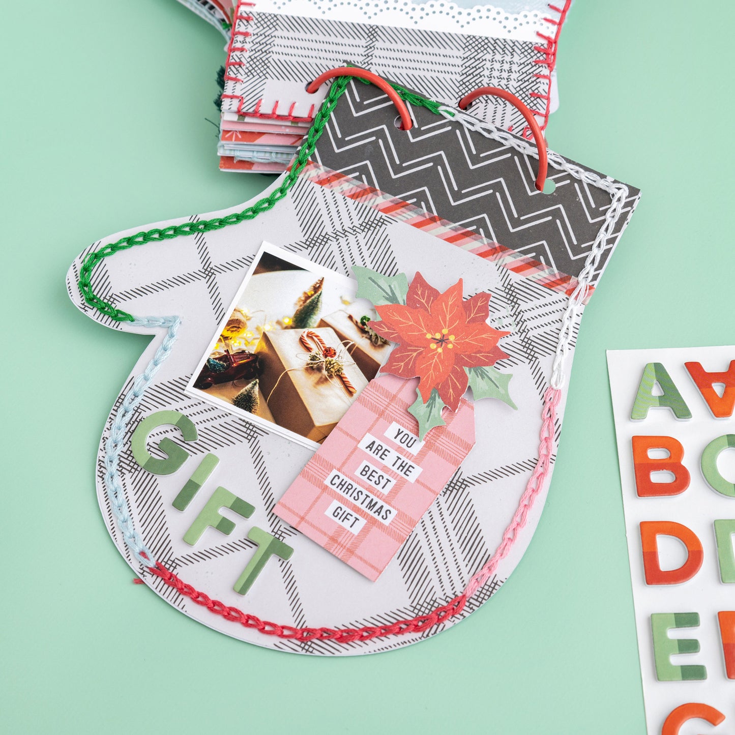 Crate Paper - Ephemera - Mittens & Mistletoe