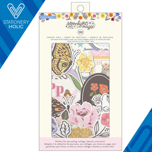 Crate Paper - Ephemera y Washi Stickers - Moonlight Magic