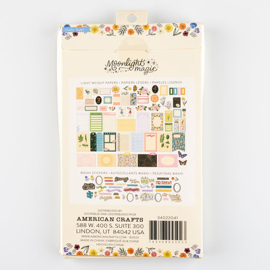 Crate Paper - Ephemera y Washi Stickers - Moonlight Magic