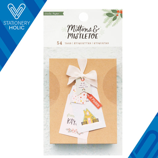 Crate Paper - Tags Book - Mittens & Mistletoe