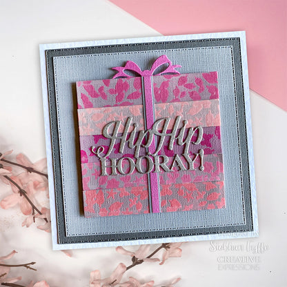 Creative Expressions - Stencil En Capas 4 x 8 Washi Strip - Breezy Blooms
