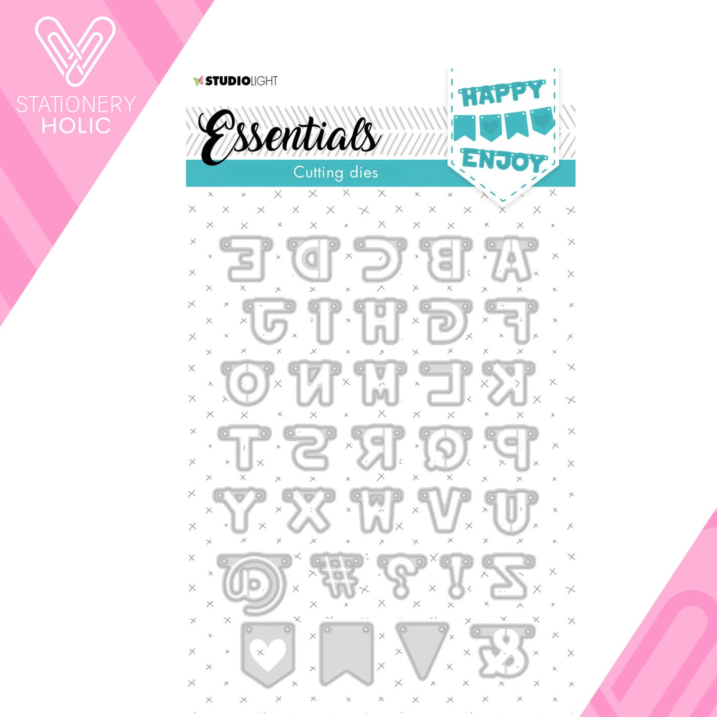 Studio Light - Dies de Corte - Garland Alphabet