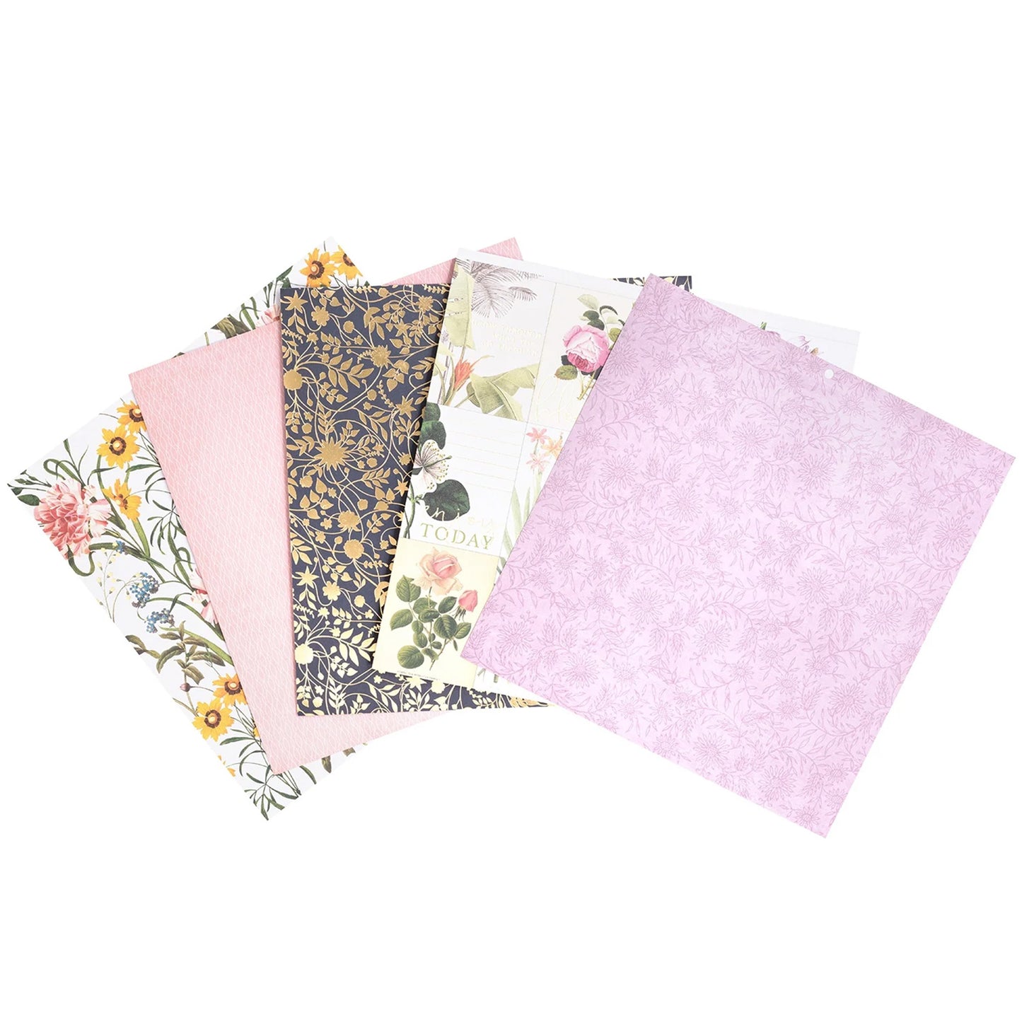 DCWV - Bloc Papel 12 x 12 - Botanical Beauty