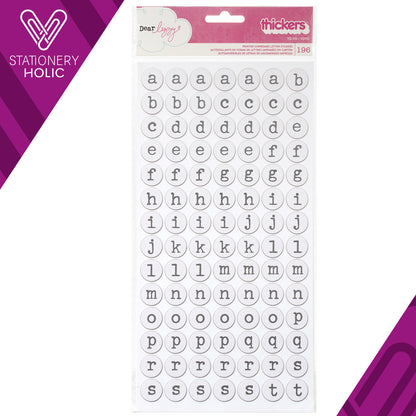 American Crafts - Thickers - Alpha YoYo