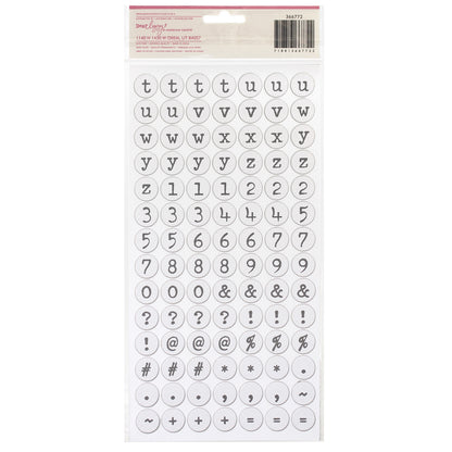 American Crafts - Thickers - Alpha YoYo