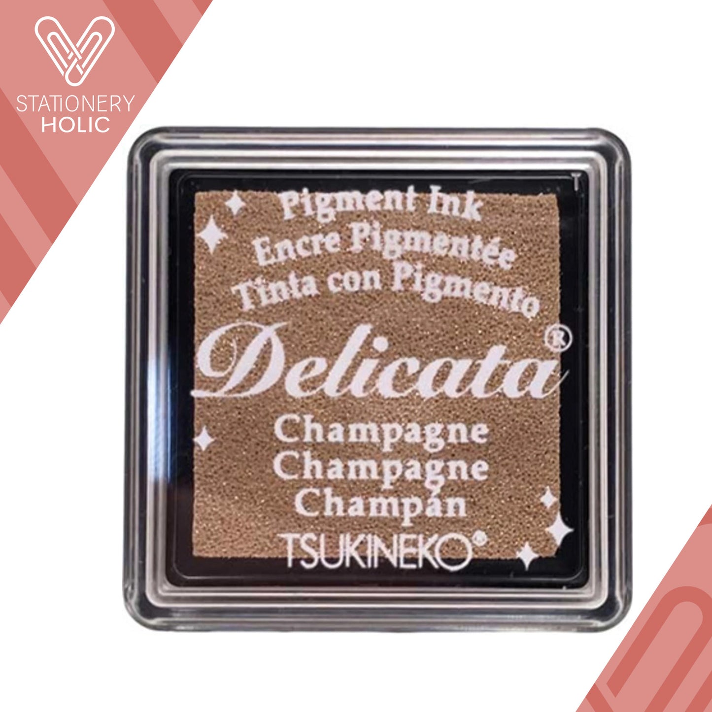 Tsukineko - Delicata Almohadilla Tinta Mini - Champagne