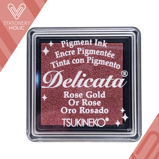 Tsukineko - Delicata Almohadilla Tinta Mini - Rose Gold