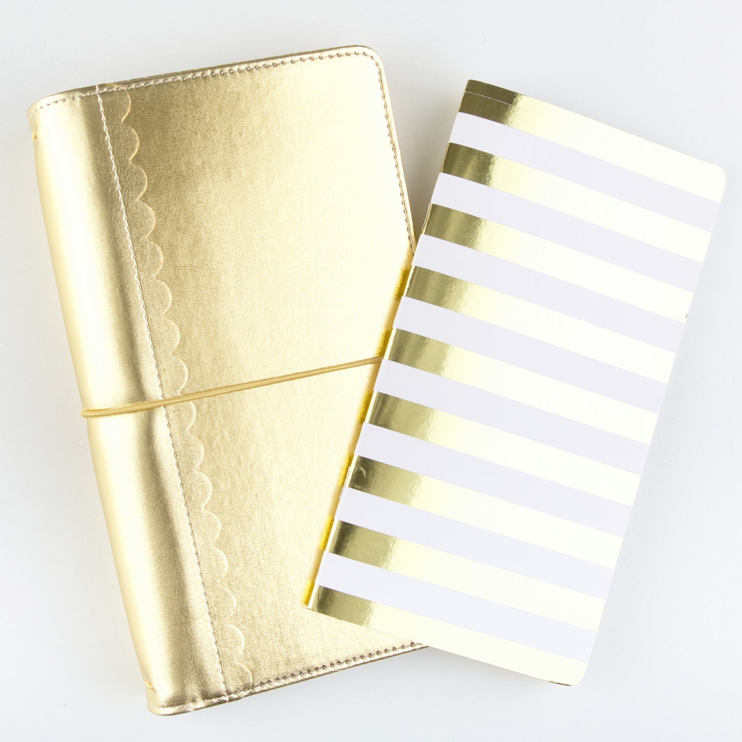 Doodlebug Design - Traveler Notebook - Gold