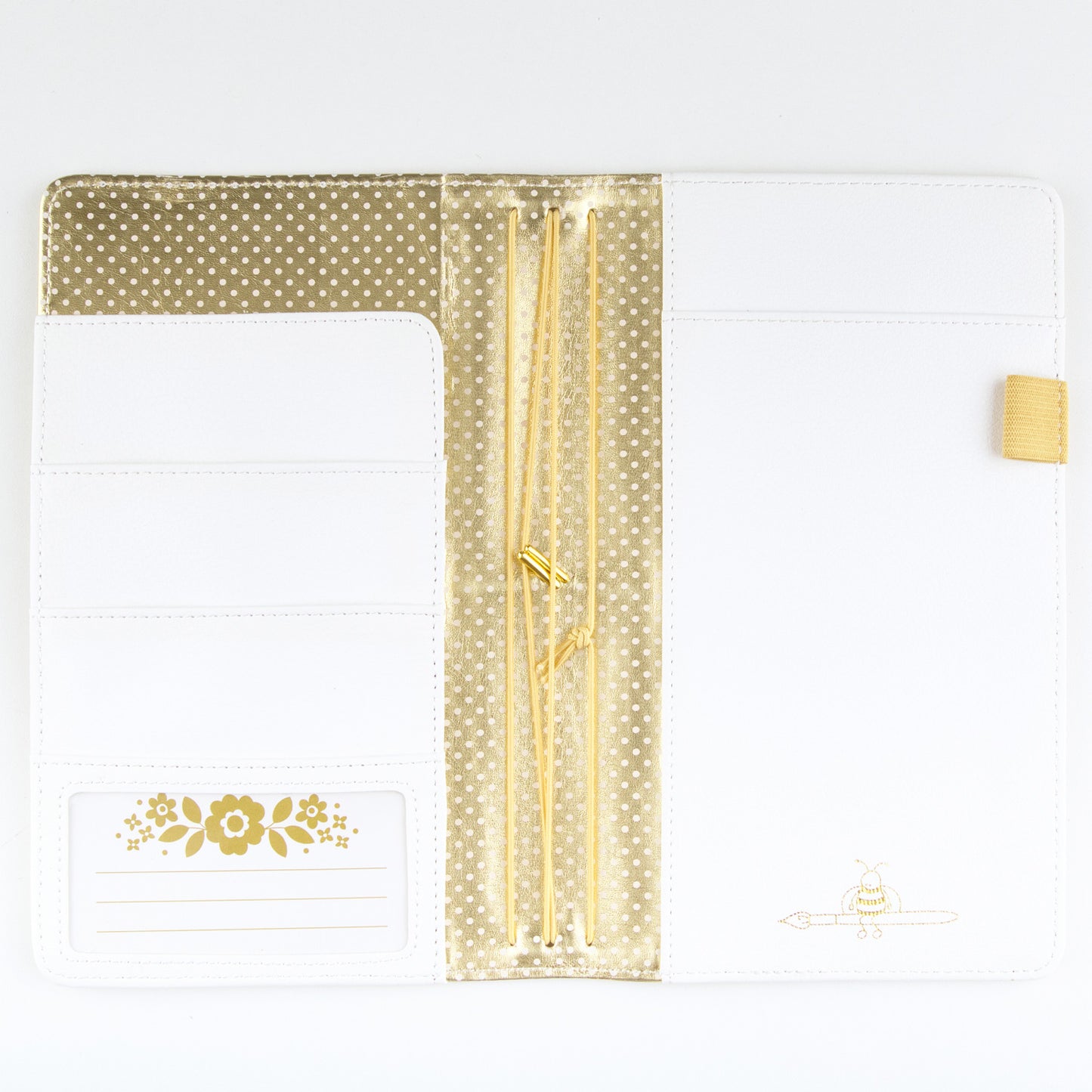 Doodlebug Design - Traveler Notebook - Gold