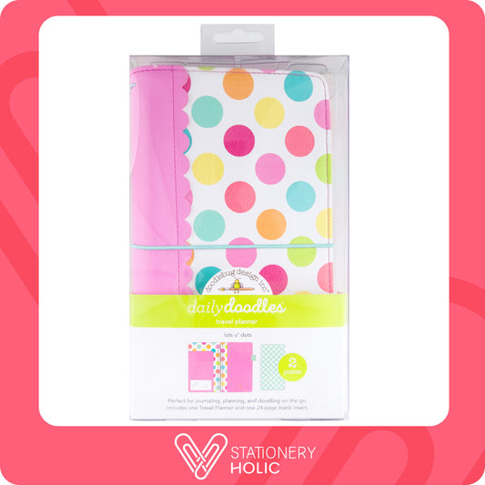Doodlebug Design - Traveler Notebook - Lots O' Dots