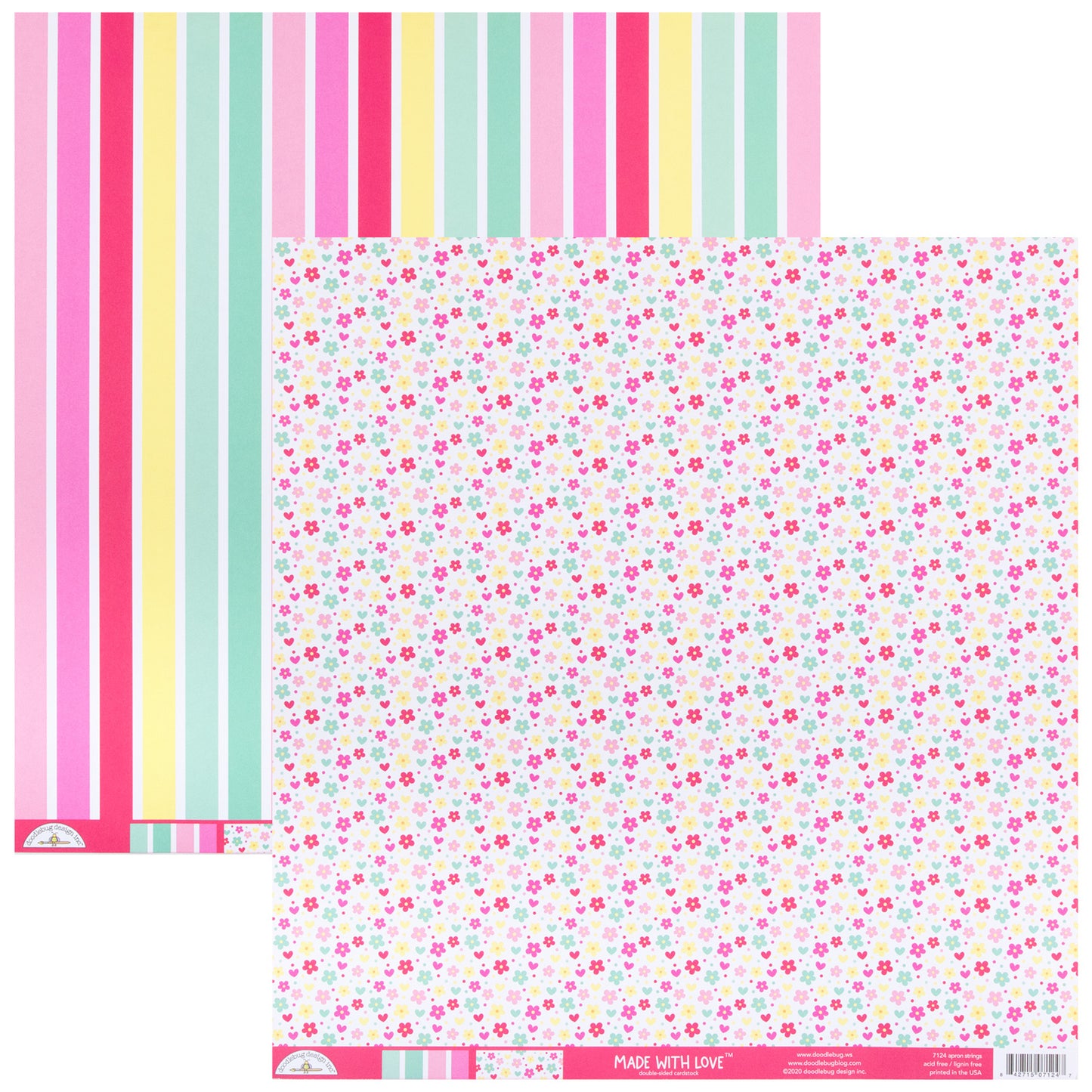 Doodlebug Design - Essential Kit 12 x 12 - Made With Love