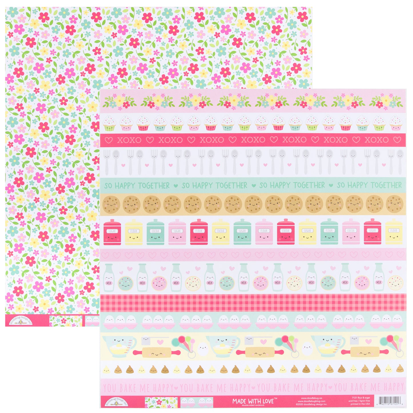 Doodlebug Design - Essential Kit 12 x 12 - Made With Love
