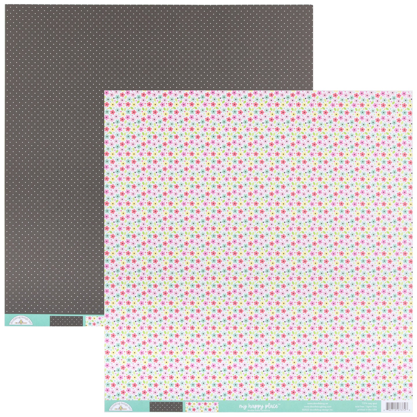 Doodlebug Design - Essential Kit 12 x 12 - My Happy Place