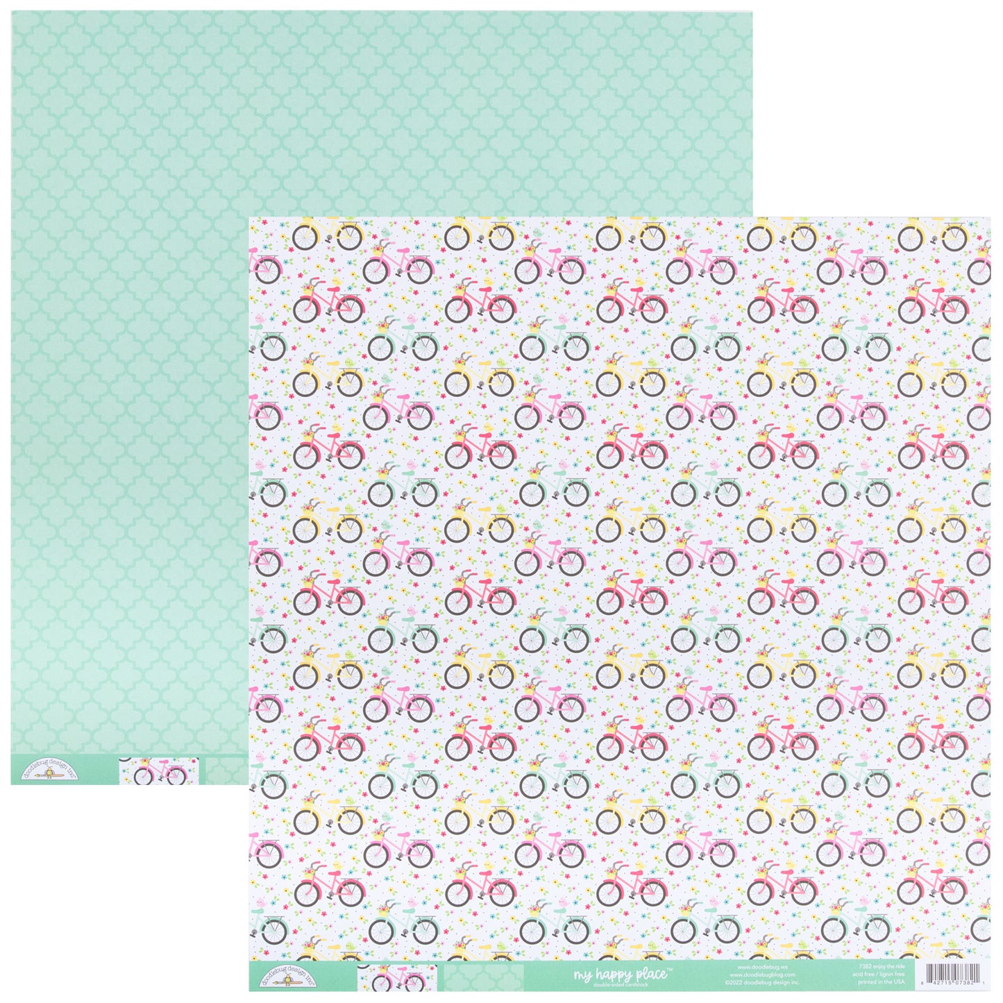 Doodlebug Design - Essential Kit 12 x 12 - My Happy Place