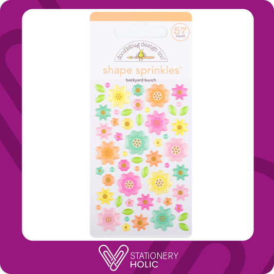 Doodlebug Design - Enamel Sprinkles - Backyard Bunch