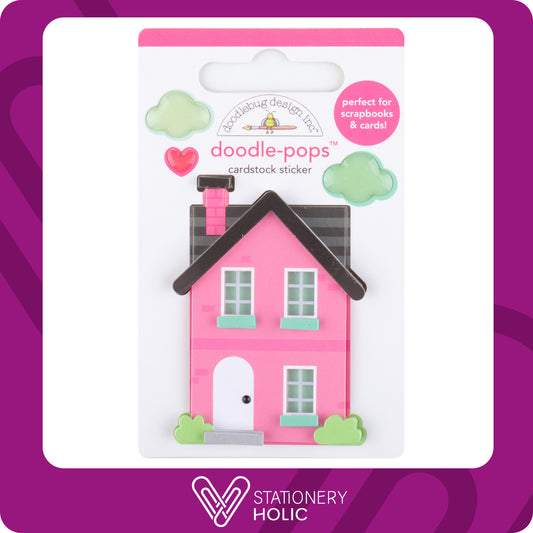 Doodlebug Design - Doodle Pop Sticker - Our House