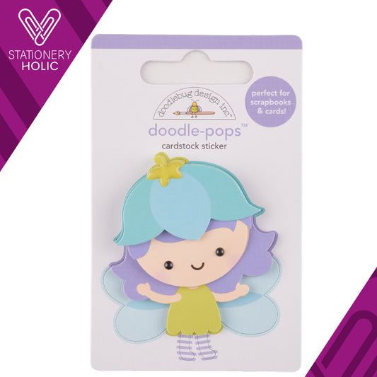Doodlebug Design - Doodle Pop Sticker - Blossom