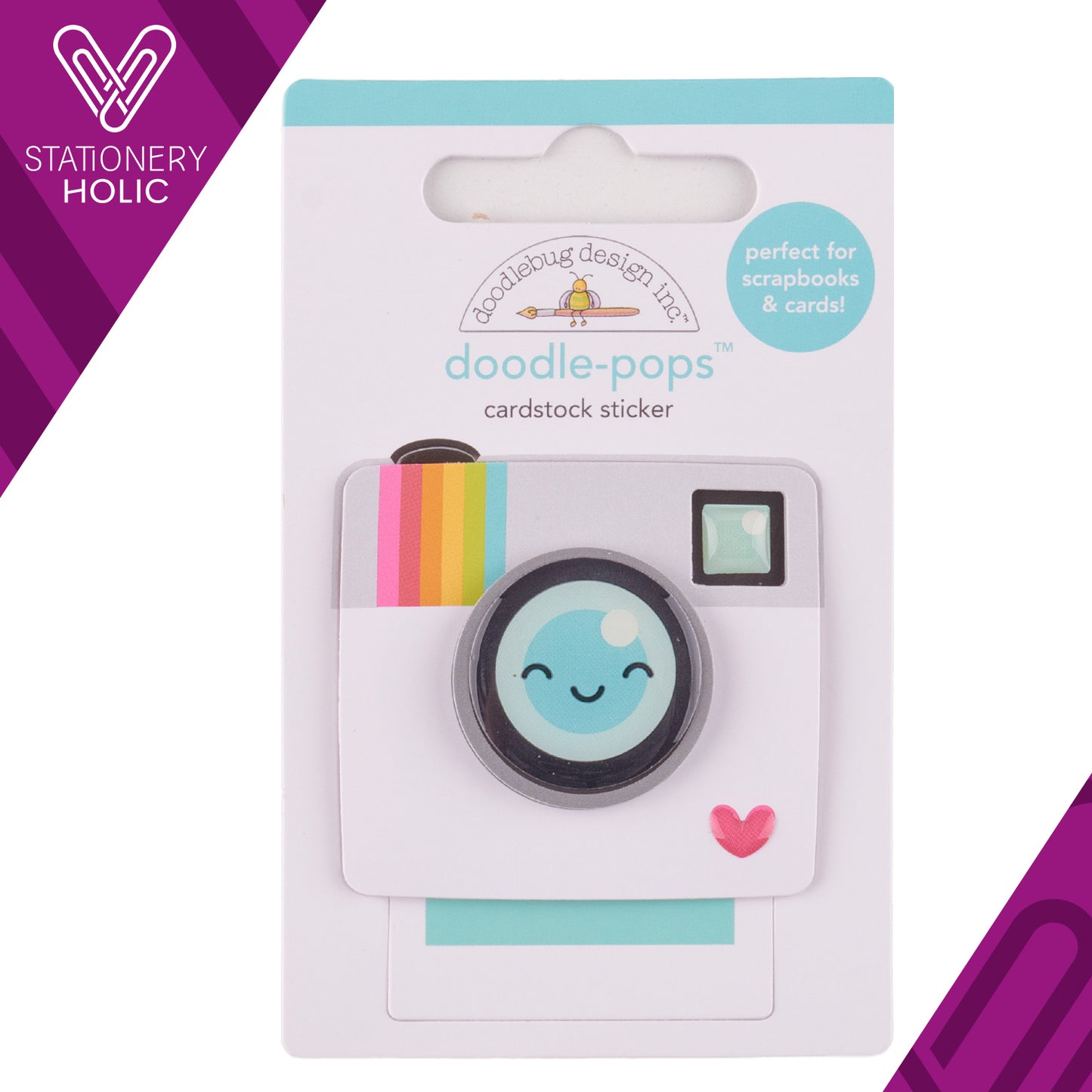 Doodlebug Design - Doodle Pop Sticker - Oh Snap