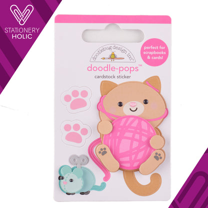 Doodlebug Design - Doodle Pop Sticker - Playtime