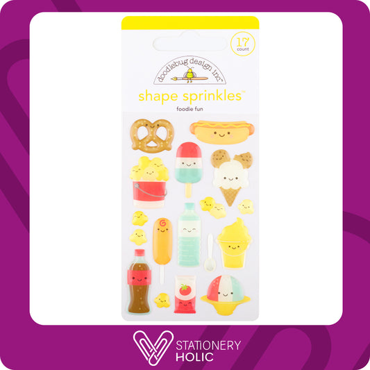 Doodlebug Design - Enamel Sprinkles - Foodie Fun