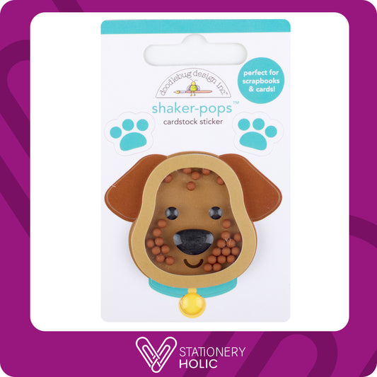Doodlebug Design - Shaker Pop Sticker - Buddy