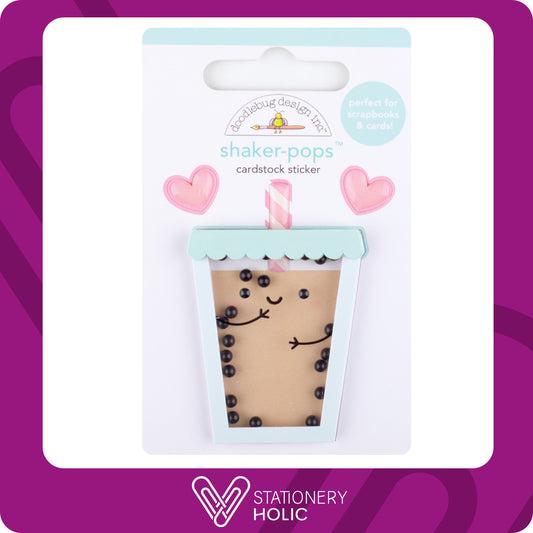 Doodlebug Design - Shaker Pop Sticker - Sweetea