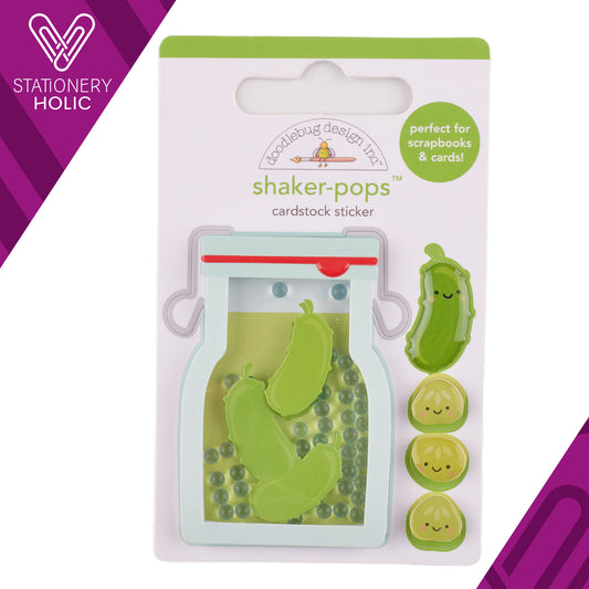 Doodlebug Design - Shaker Pop Sticker - Big Dill