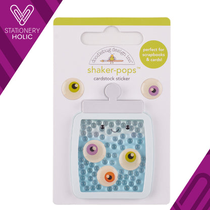 Doodlebug Design - Shaker Pop Sticker - Eye Candy