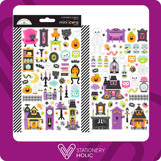 Doodlebug Design - Stickers - Happy Haunting