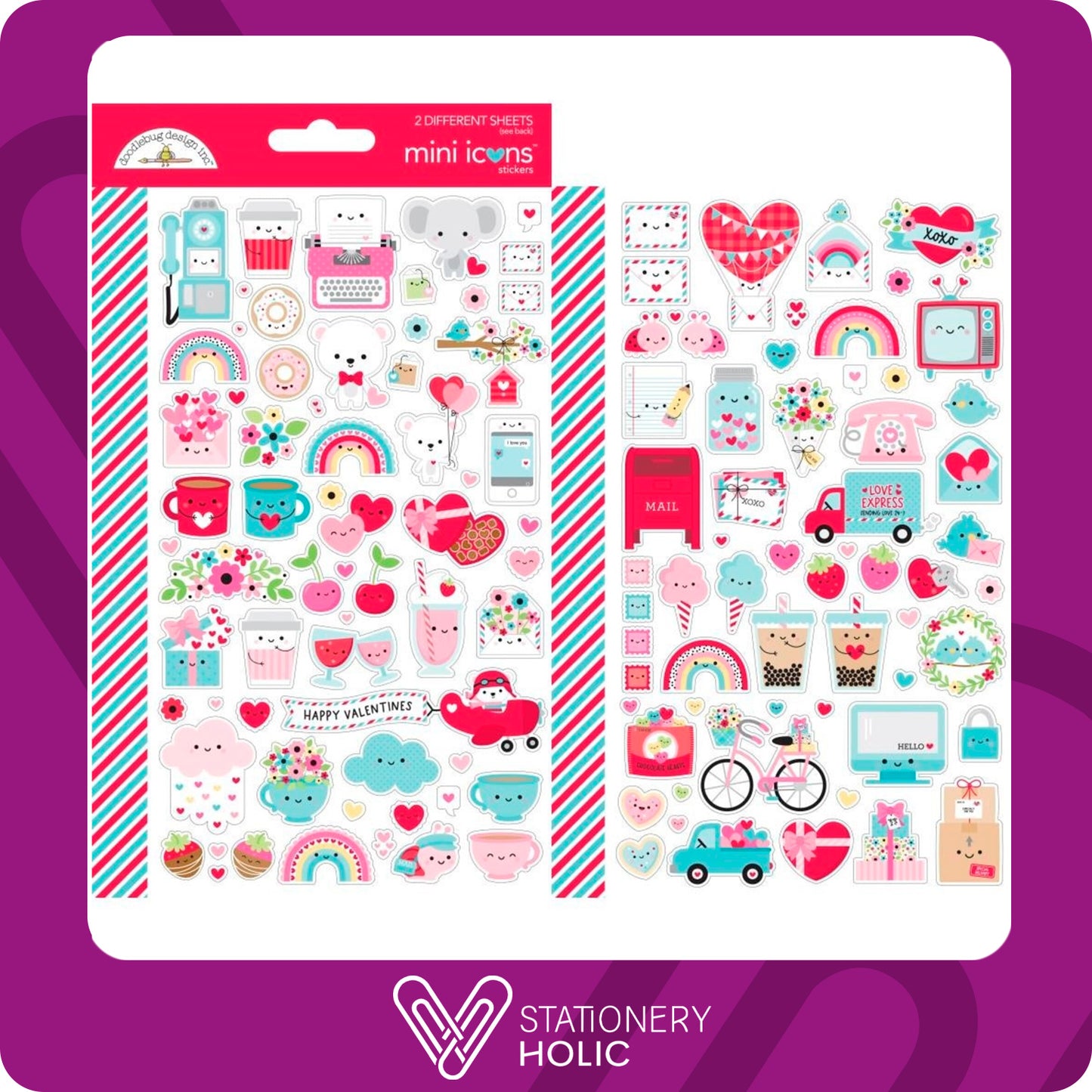 Doodlebug Design - Stickers - Lots Of Love