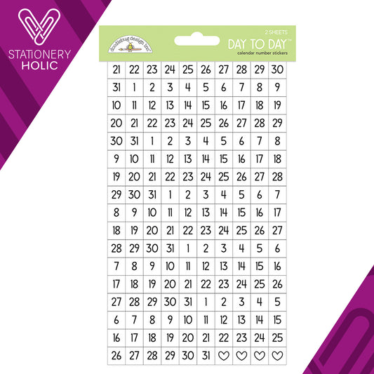Doodlebug Design - Stickers - Day To Day