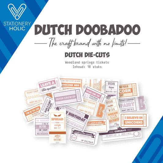 Dutch Doobadoo - Ephemera Tickets - Woodland Springs