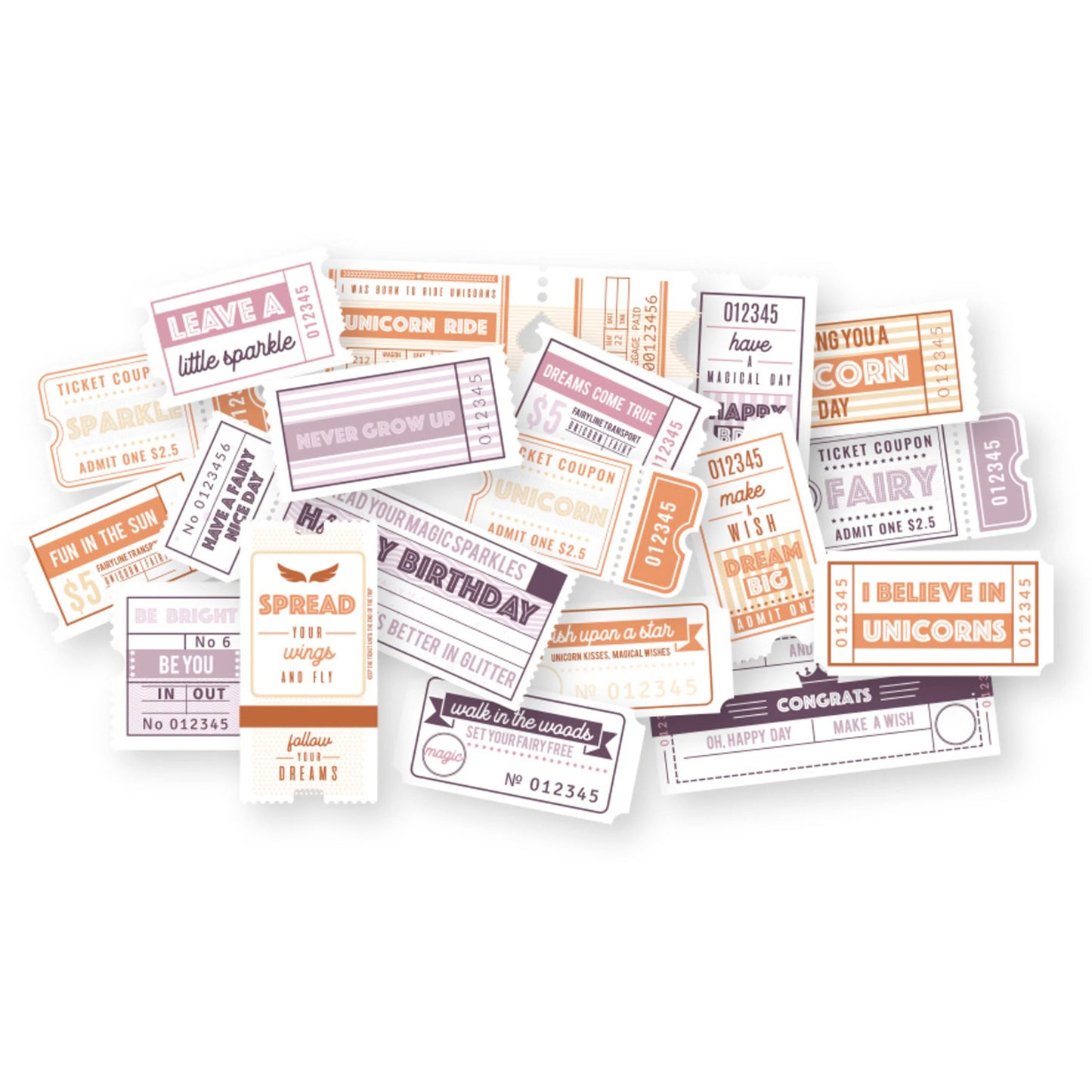 Dutch Doobadoo - Ephemera Tickets - Woodland Springs