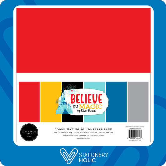 Echo Park - Coleccion 12 x 12 Basicos - Believe In Magic