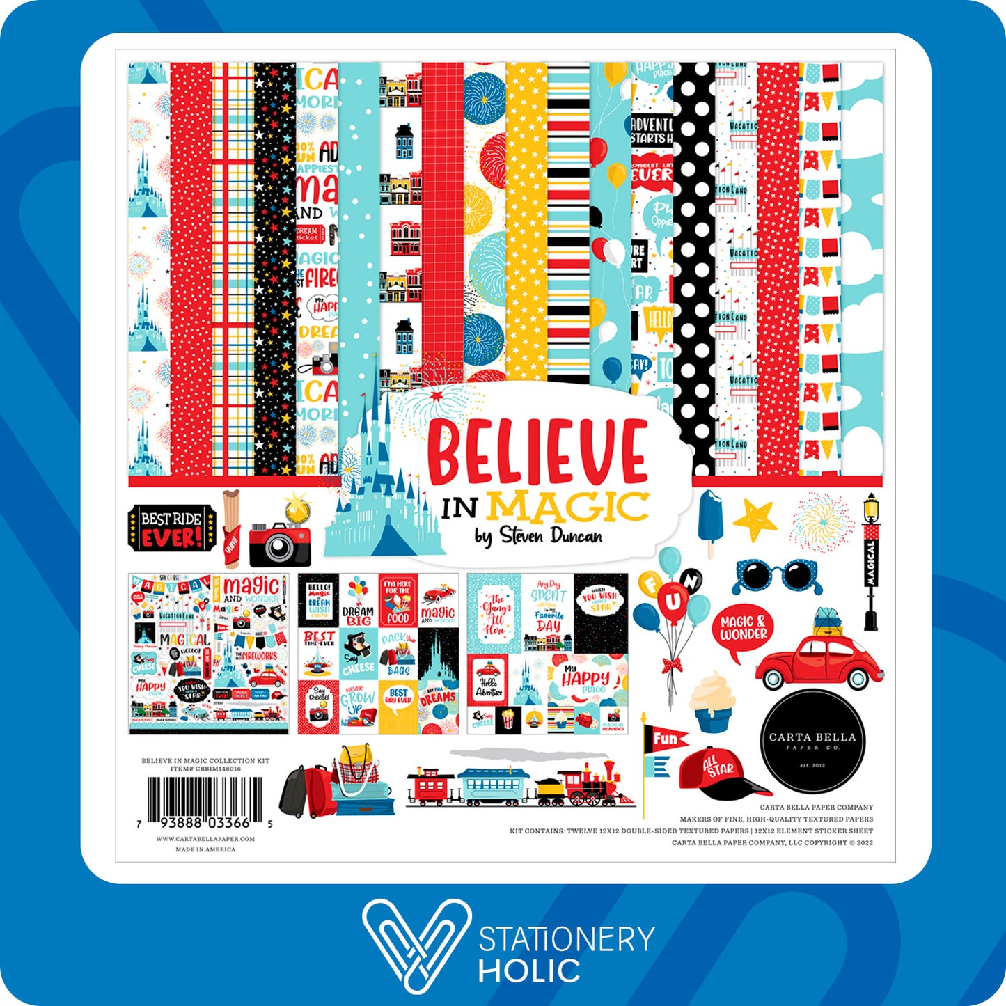 Echo Park - Coleccion 12 x 12 - Believe In Magic