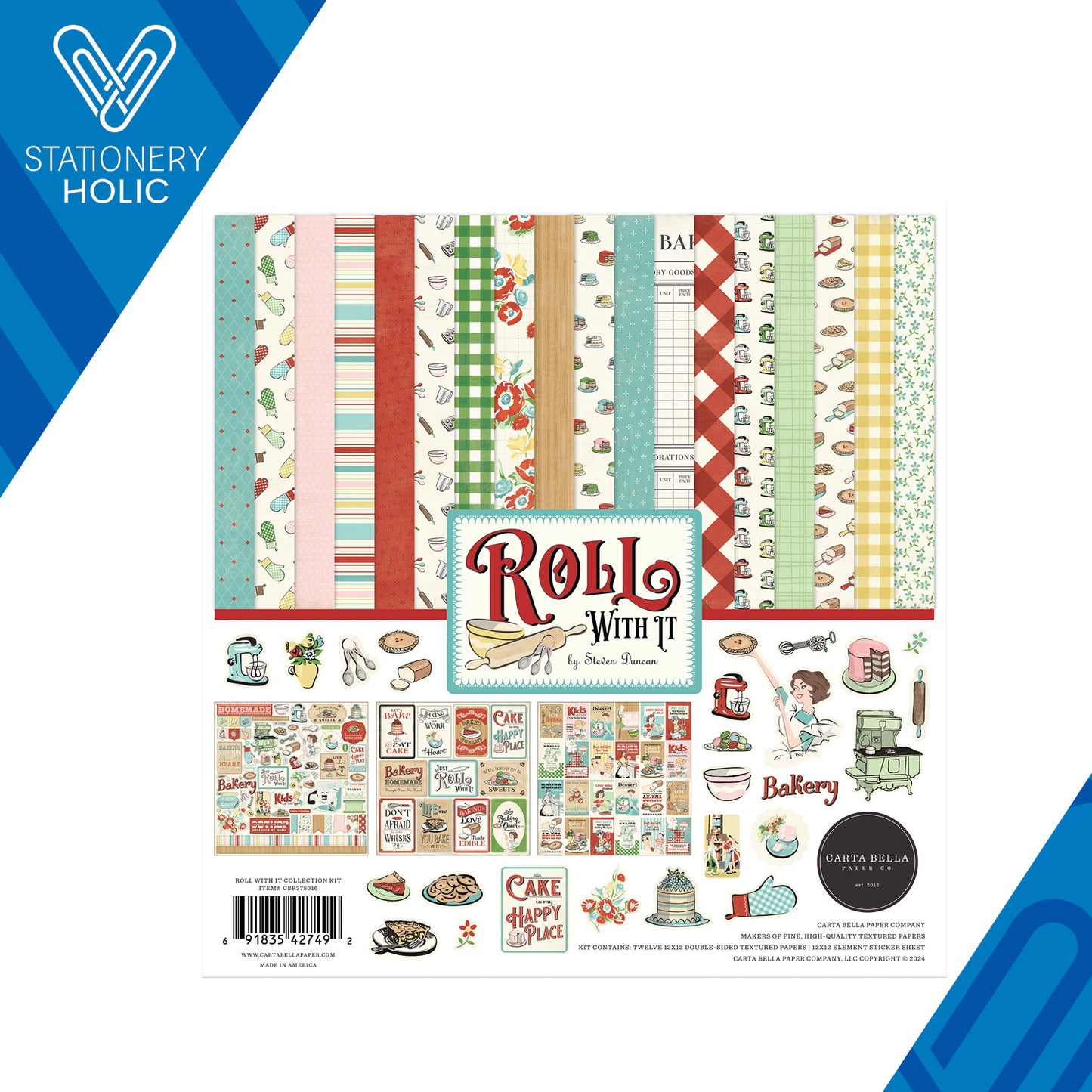 Echo Park - Colección 12 x 12 - Roll With It