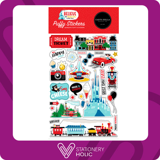 Echo Park - Puffy Stickers - Believe In Magic