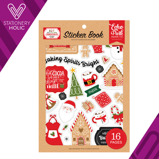 Echo Park - Sticker Book - Have A Holly Jolly Christmas