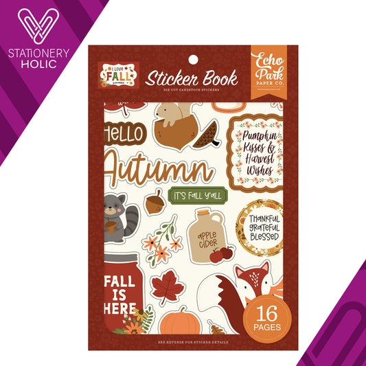 Echo Park - Sticker Book - I Love Fall