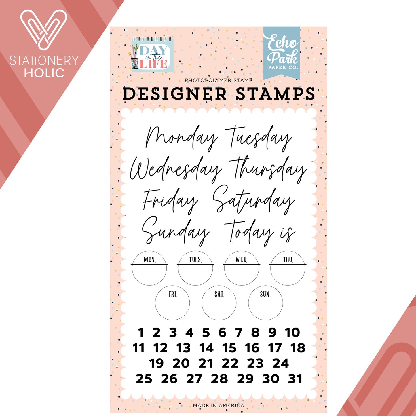 Echo Park - Sellos - Days Of The Week