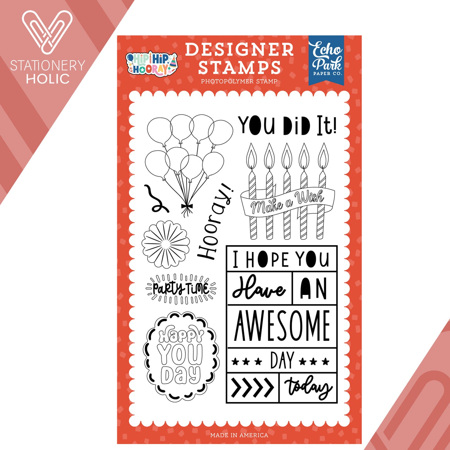 Echo Park - Sellos - Happy You Day