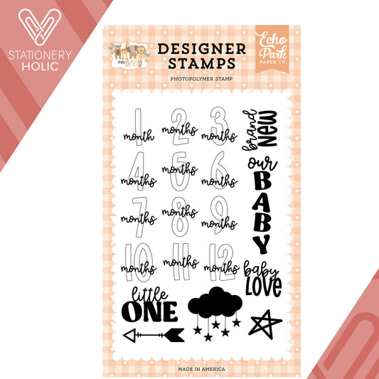 Echo Park - Sellos - Our Baby Months