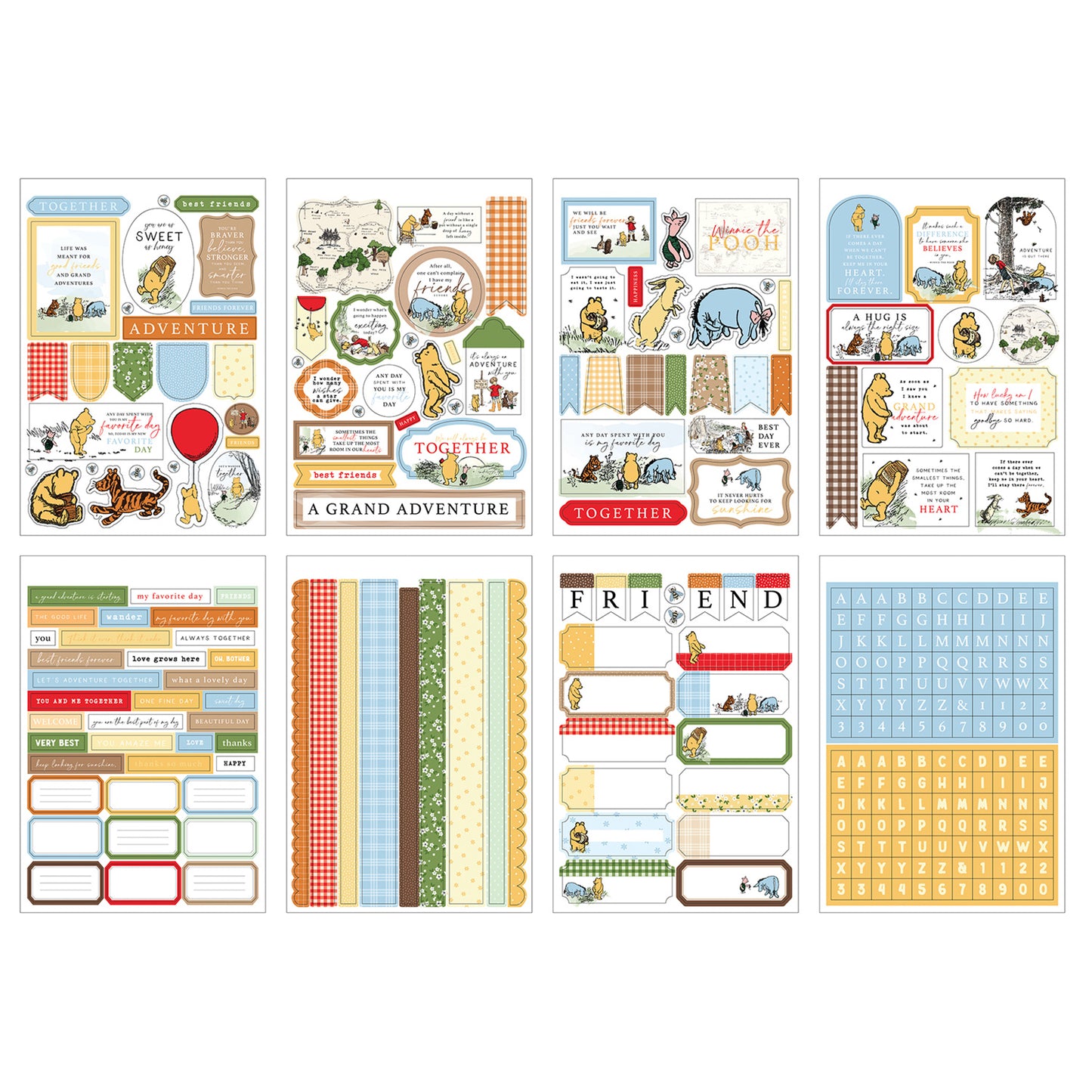 Echo Park - Sticker Book - Winnie The Pooh