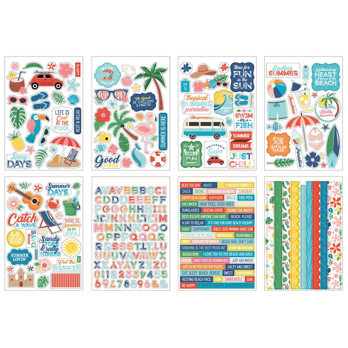 Echo Park - Sticker Book - Endless Summer